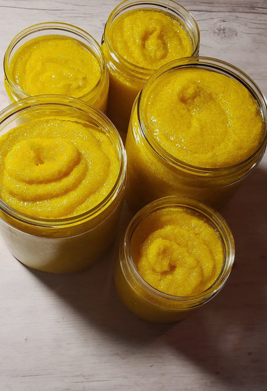 Turmeric Sugar Scrub – Gommage Éclat Douceur